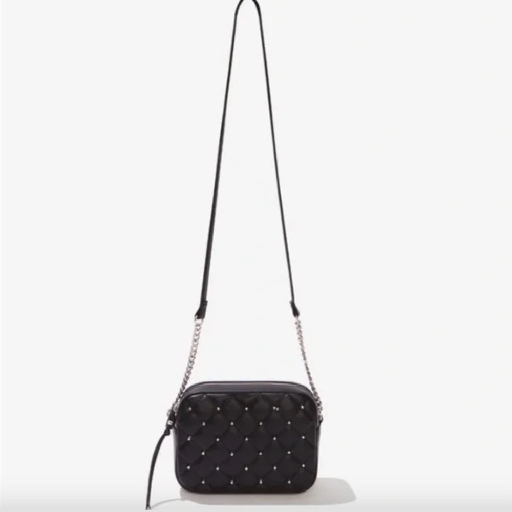 Rebecca Minkoff | Quilted Studded Crossbody Bag - Picture 2 of 14